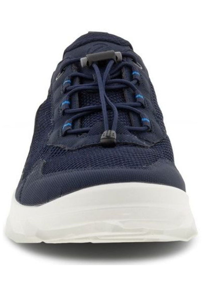 ecco Sneaker Lederimitat Dunkelblau