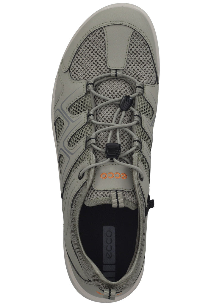 ecco Sneaker Lederimitat Hellgrün