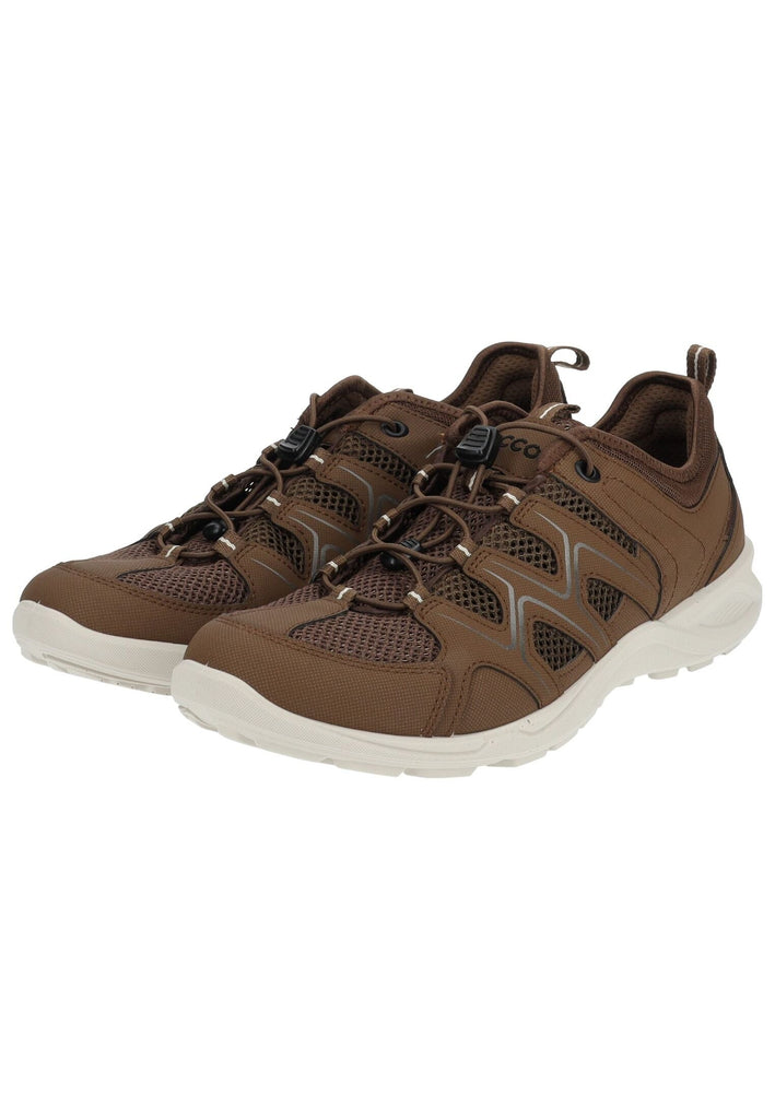 ecco Sneaker Lederimitat/Mesh Braun