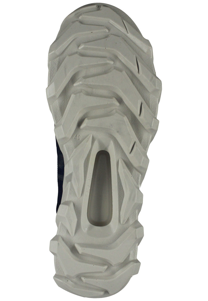ecco Sneaker Lederimitat Nachtblau
