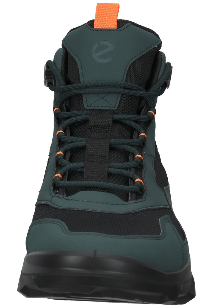 ecco Sneaker Lederimitat Schwarz/Schwarz