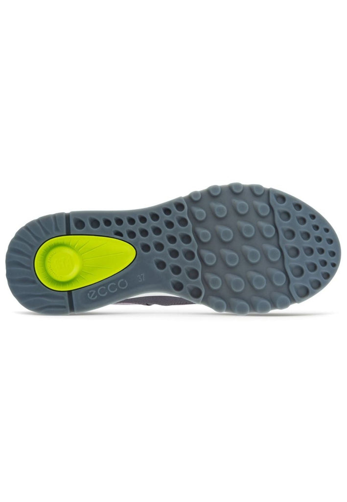 ecco Sneaker Lederimitat/Textil Grau