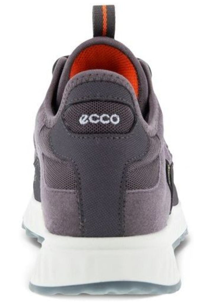 ecco Sneaker Lederimitat/Textil Grau