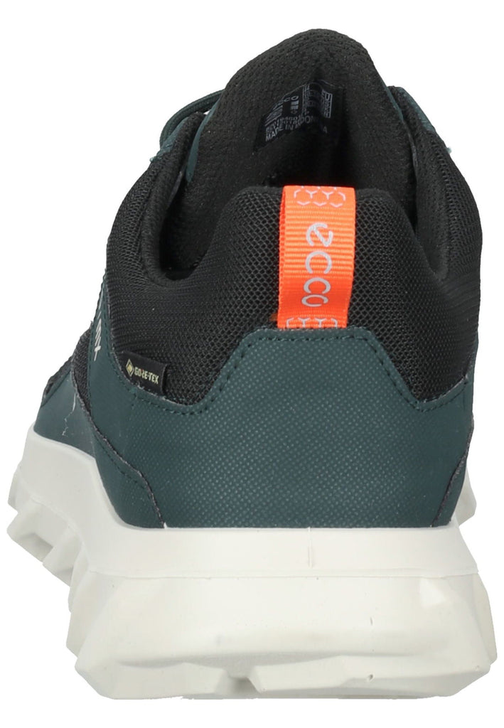 ecco Sneaker Lederimitat/Textil Schwarz