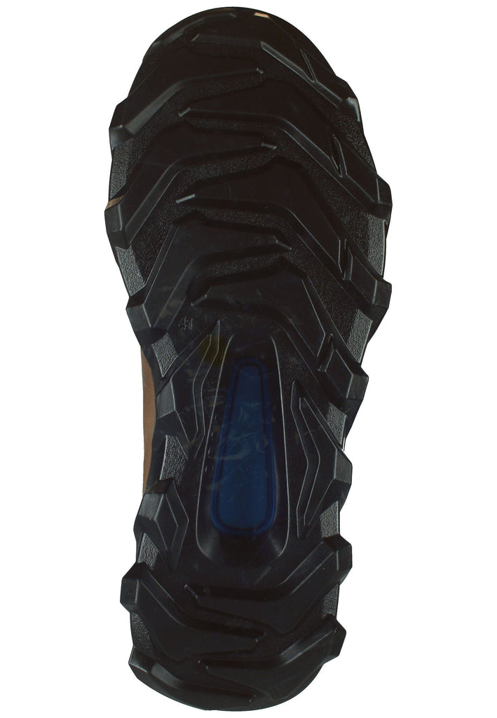 ecco Sneaker Nubukleder Braun/Schwarz