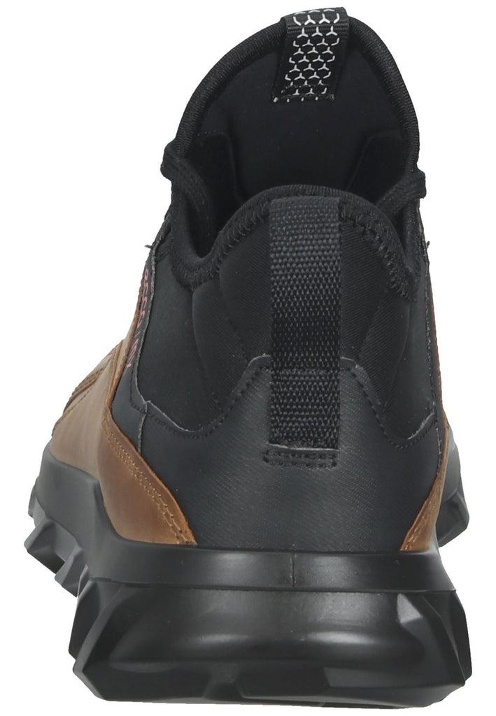 ecco Sneaker Nubukleder Braun/Schwarz