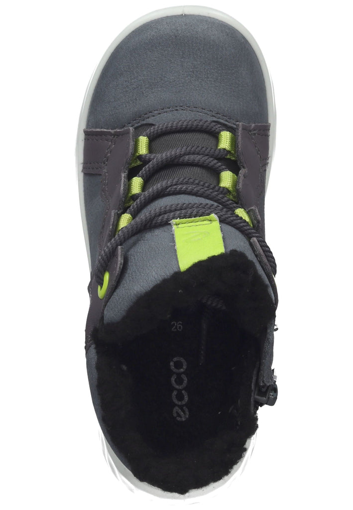 ecco Sneaker Nubukleder Grau Warmfutter