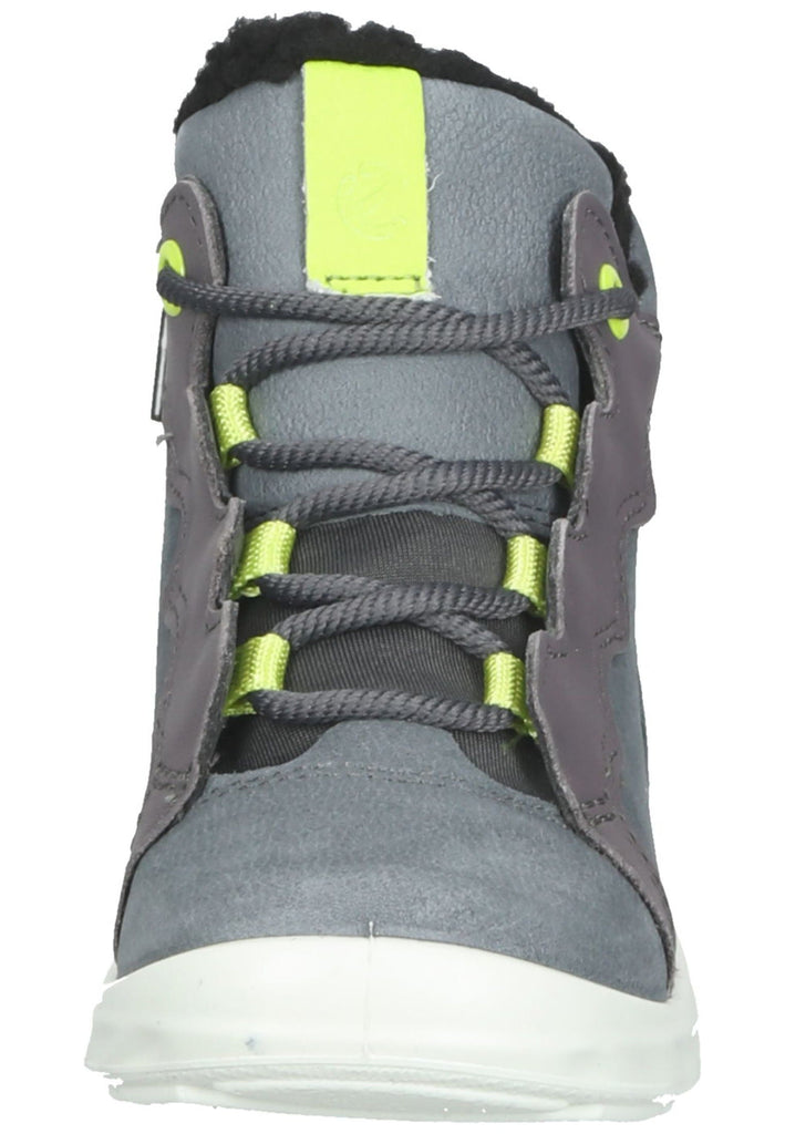 ecco Sneaker Nubukleder Grau Warmfutter