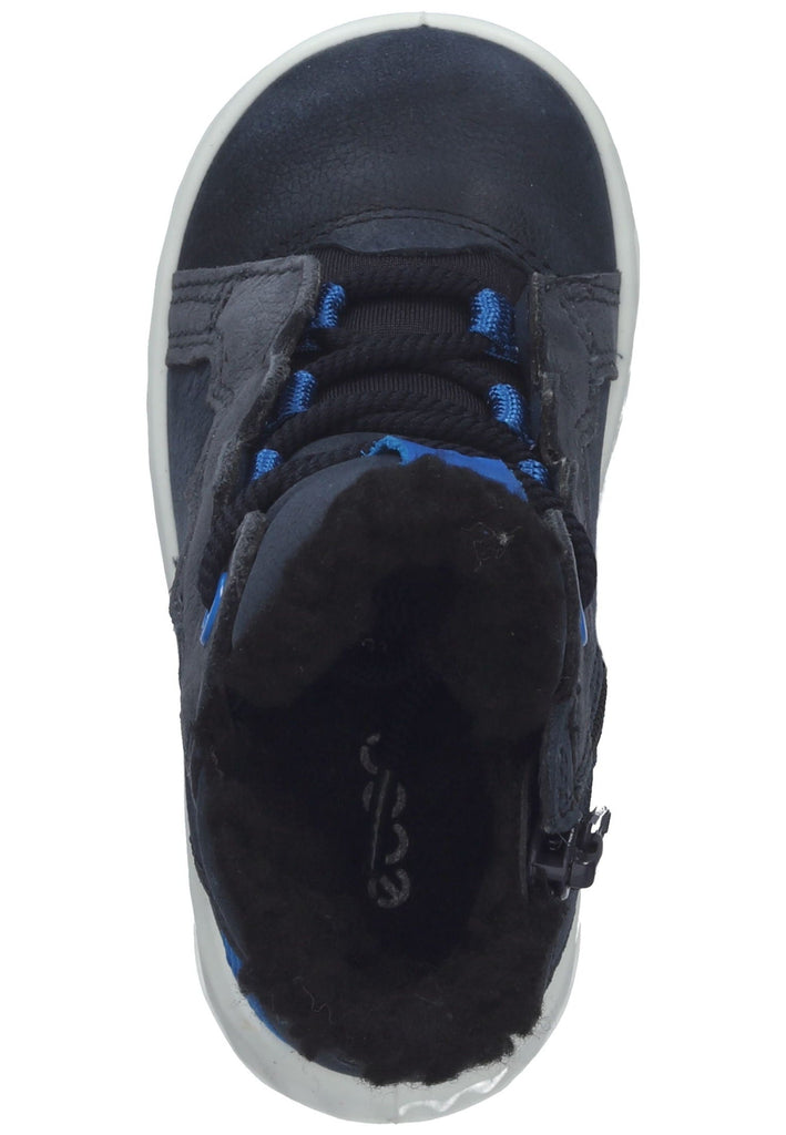 ecco Sneaker Nubukleder Nachtblau Warmfutter