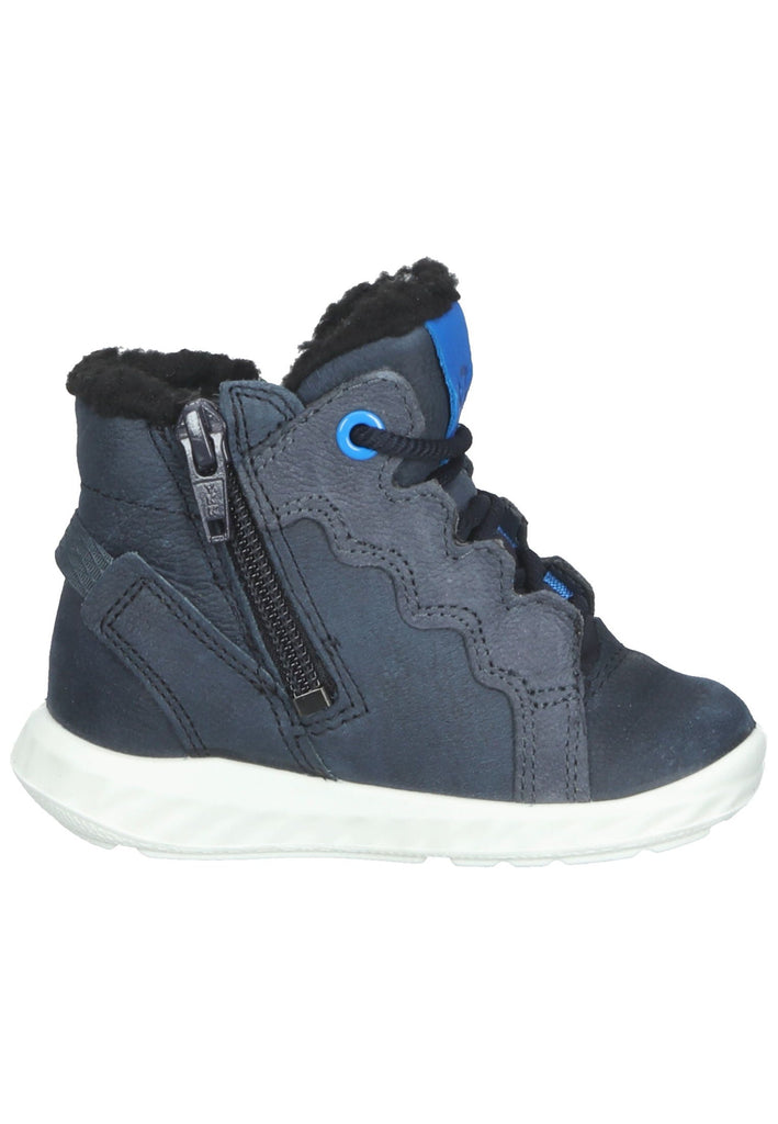 ecco Sneaker Nubukleder Nachtblau Warmfutter