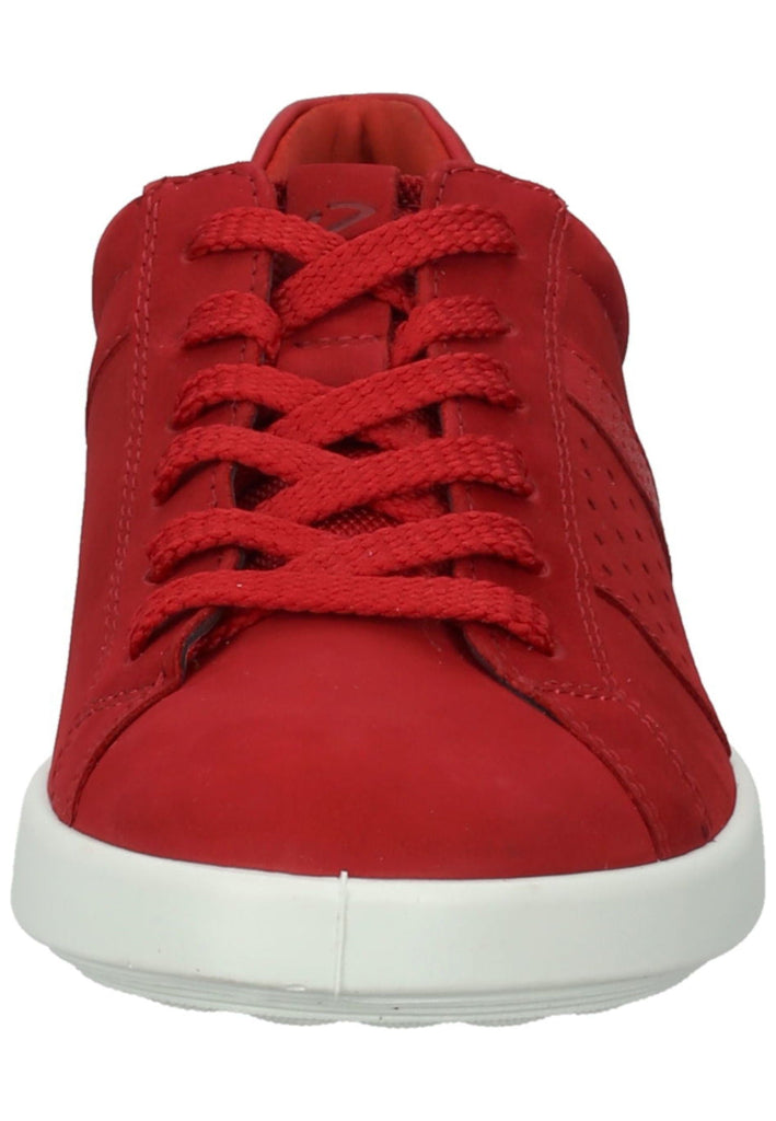 ecco Sneaker Nubukleder Rot