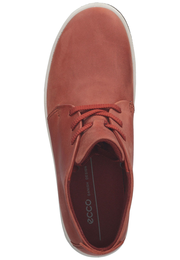 ecco Sneaker Nubukleder Rot