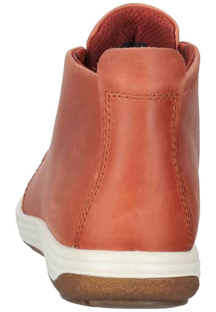 ecco Sneaker Nubukleder Rot