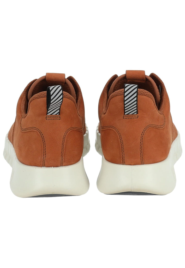 ecco Sneaker Nubukleder Rotbraun