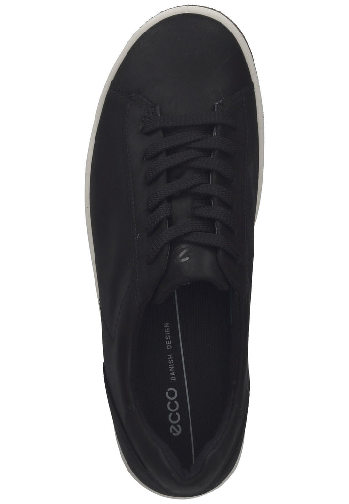 ecco Sneaker Nubukleder Schwarz
