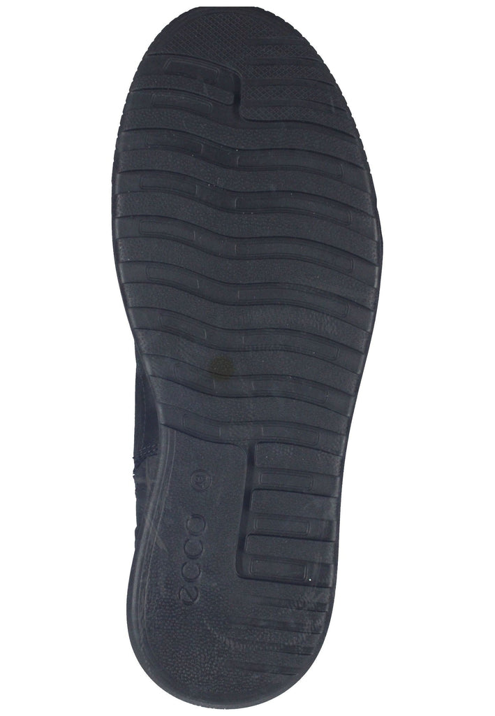 ecco Sneaker Nubukleder Schwarz