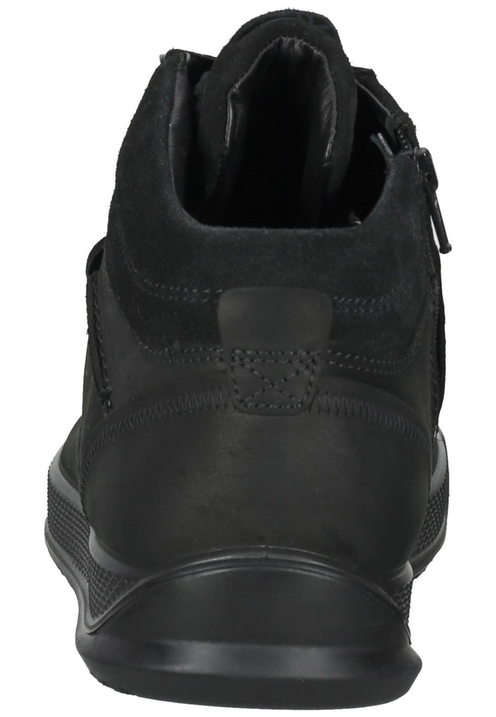 ecco Sneaker Nubukleder Schwarz