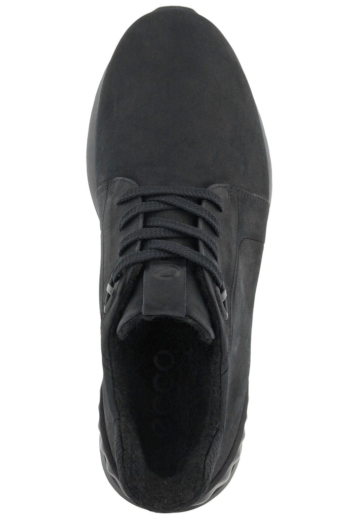 ecco Sneaker Nubukleder Schwarz Warmfutter