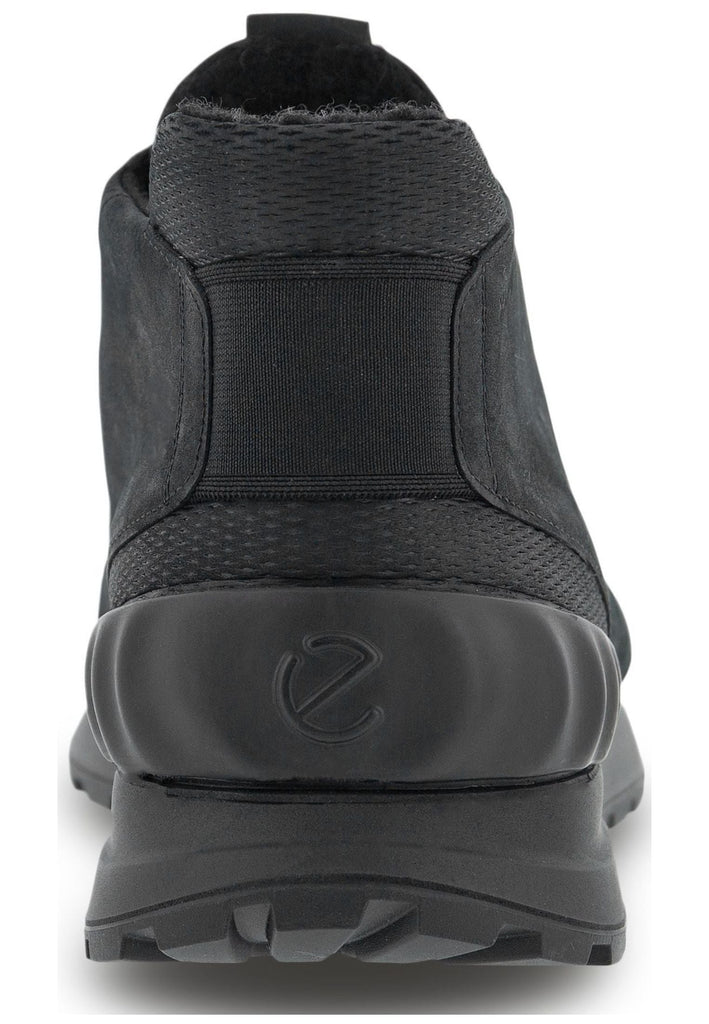 ecco Sneaker Nubukleder Schwarz Warmfutter
