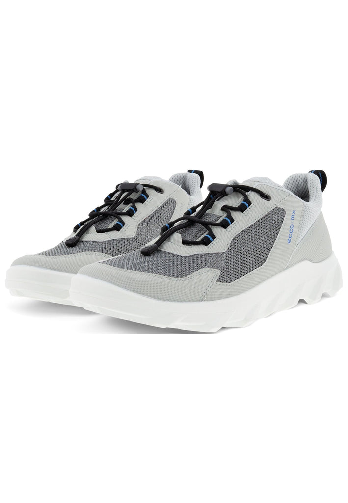 ecco Sneaker Synthetik/Textil Grau/Silber