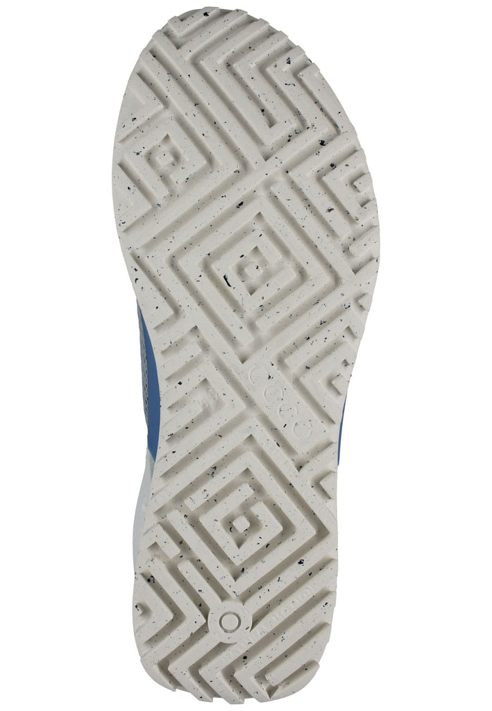 ecco Sneaker Textil Grau/Blau