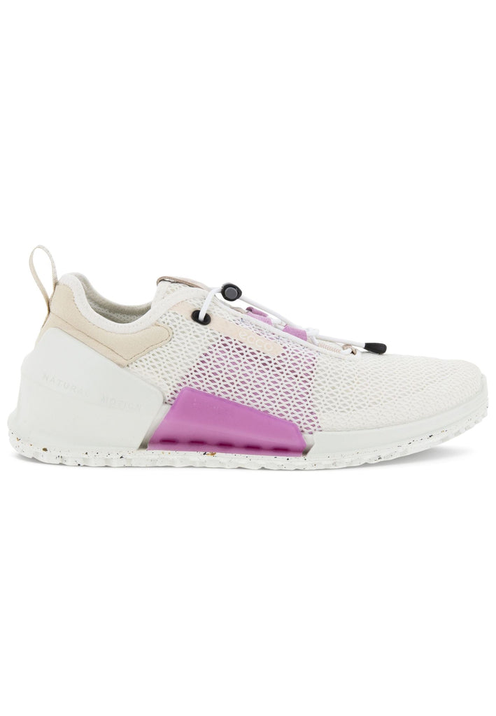 ecco Sneaker Textil Weiß/Pink