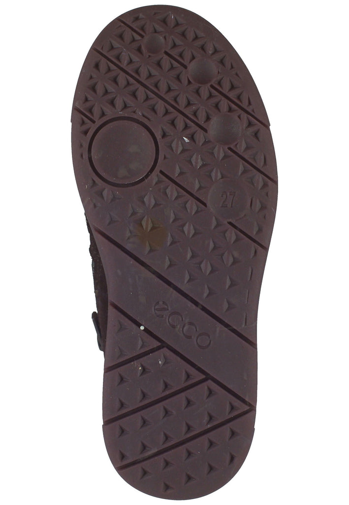 ecco Sneaker Veloursleder Dunkelrot