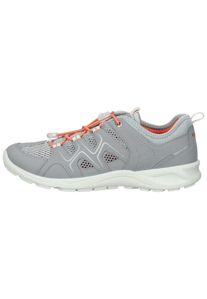 Sport- und Wanderschuhe ecco Wanderschuhe Lederimitat Grau