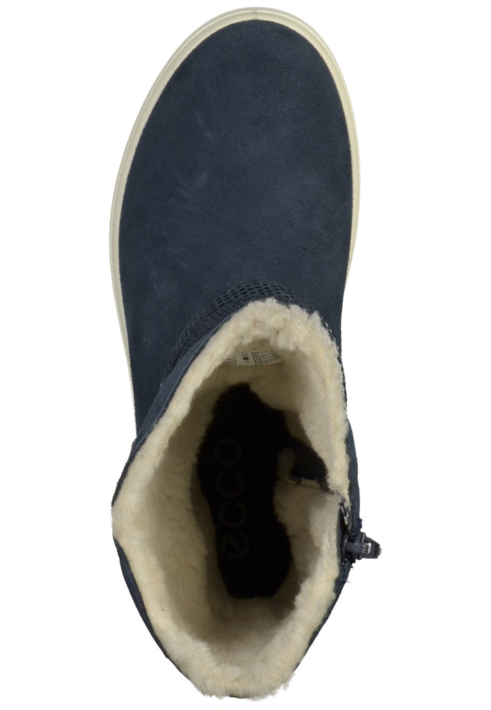 ecco Stiefel Leder Marine