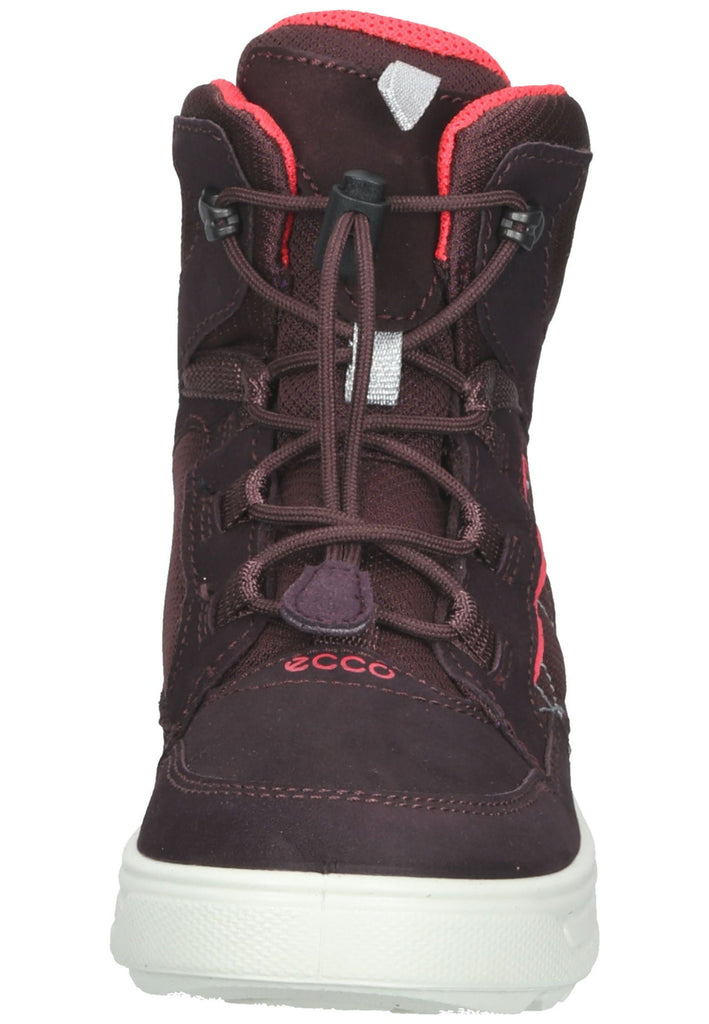 ecco Stiefel Nubukleder/Textil Weinrot Warmfutter