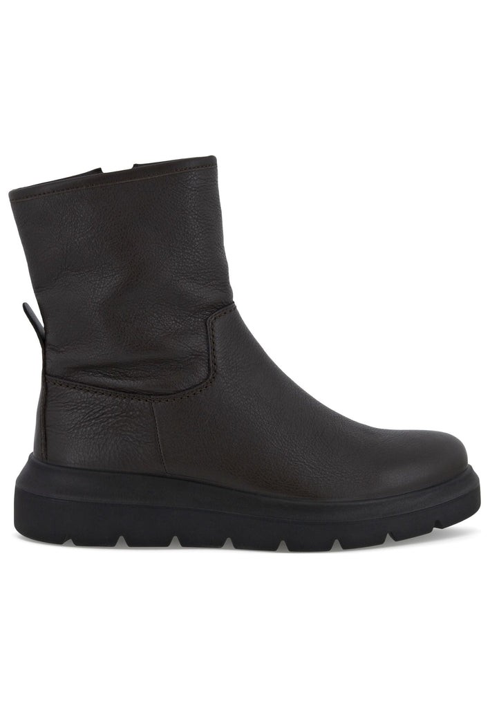 ecco Stiefelette Glattleder Braun