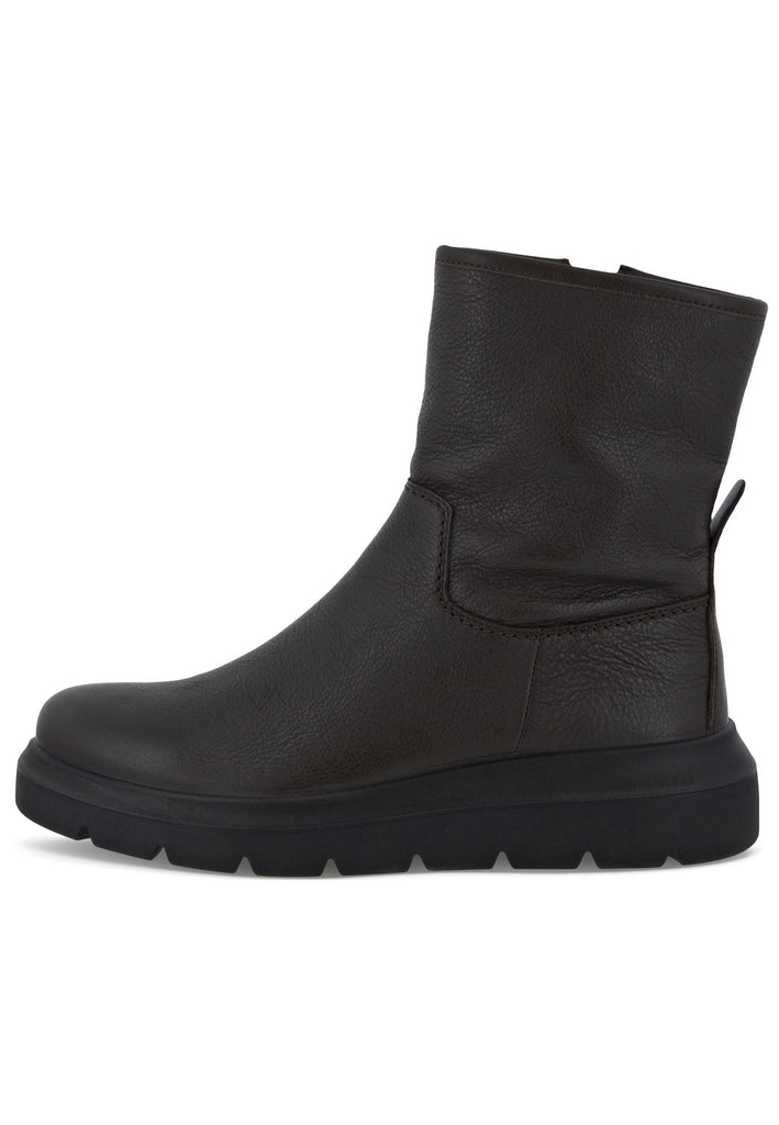 ecco Stiefelette Glattleder Braun