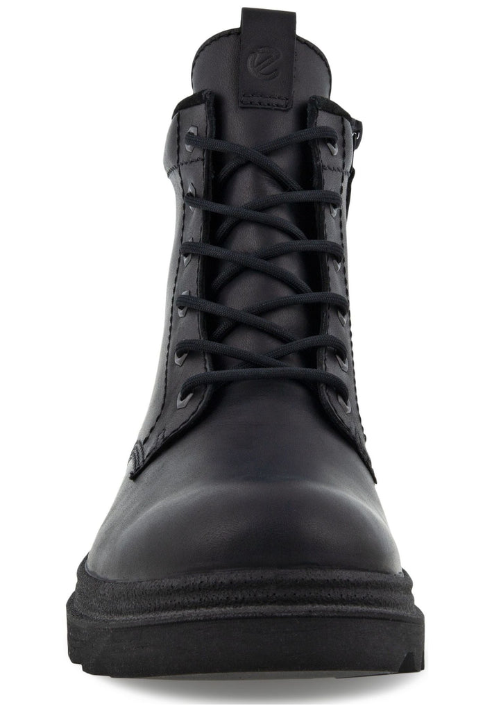 ecco Stiefelette Glattleder Schwarz