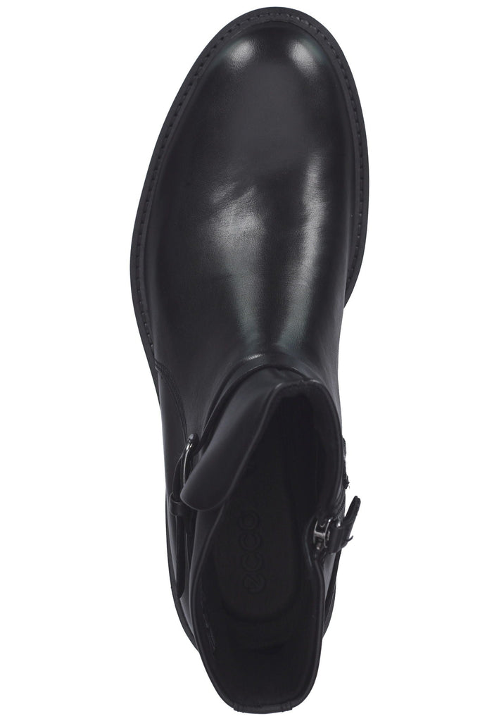 ecco Stiefelette Leder Schwarz