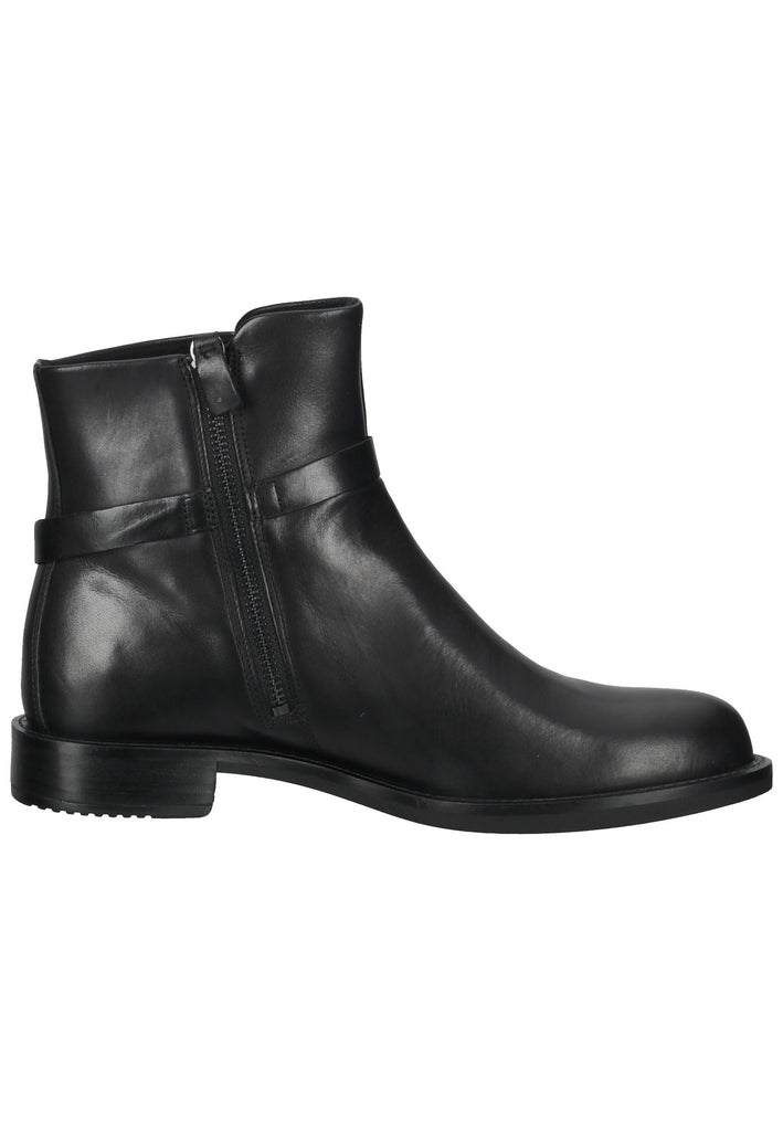 ecco Stiefelette Leder Schwarz