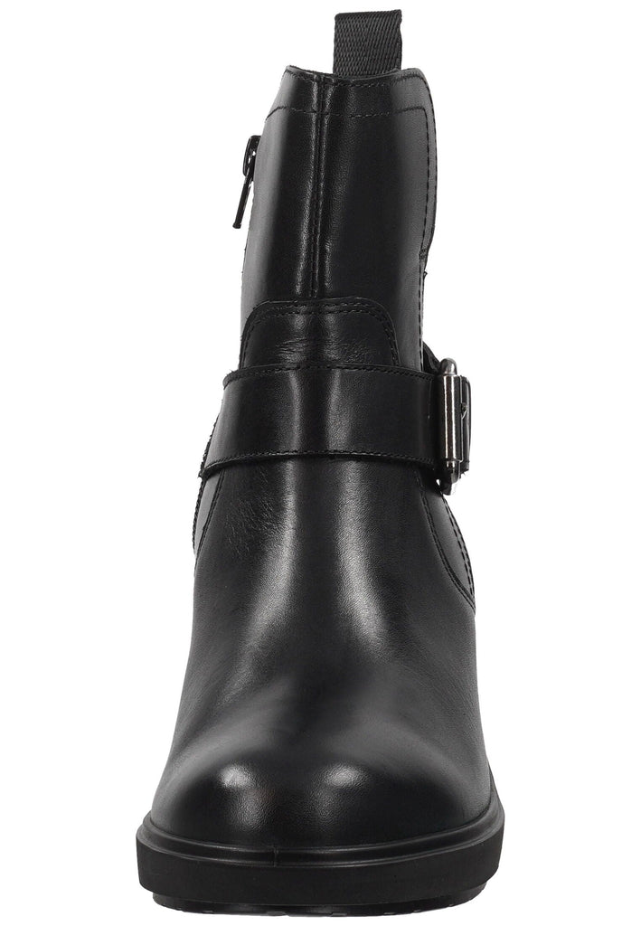 ecco Stiefelette Leder Schwarz