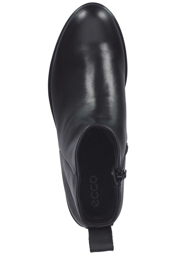 ecco Stiefelette Leder Schwarz