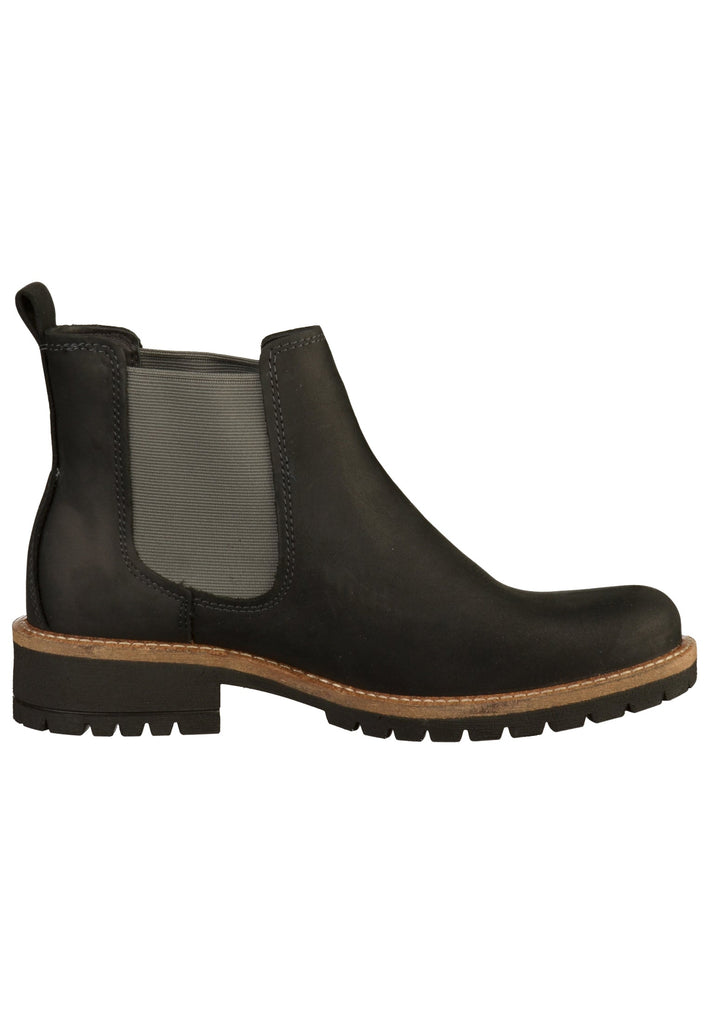 ecco Stiefelette Leder Schwarz