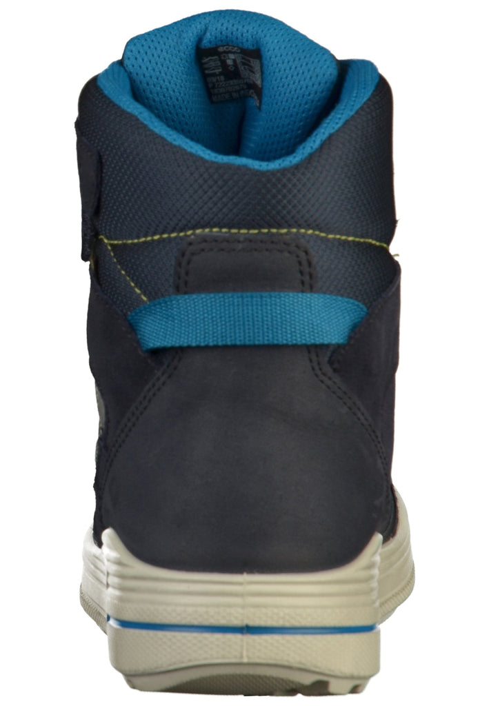 ecco Stiefelette Leder/Textil Blau