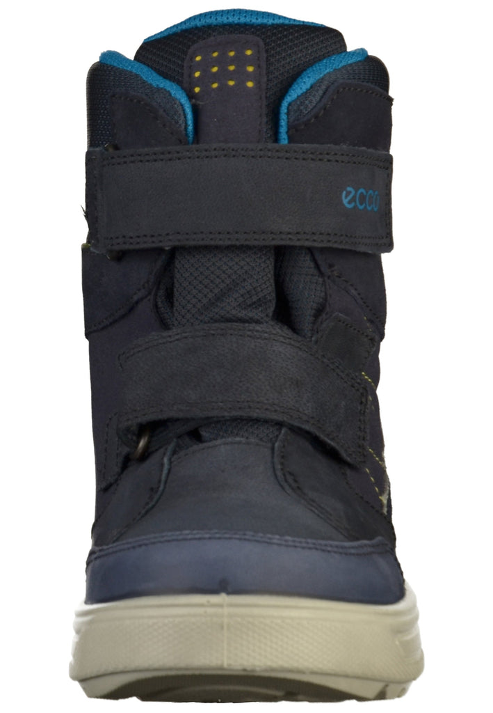 ecco Stiefelette Leder/Textil Blau