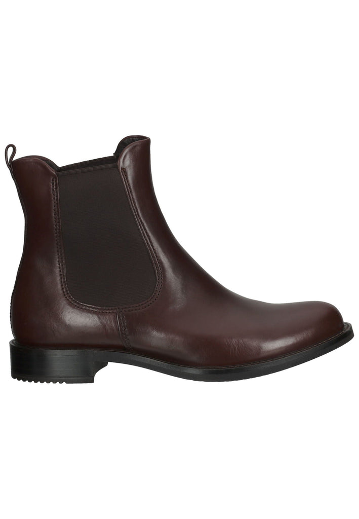 ecco Stiefelette Leder/Textil Braun