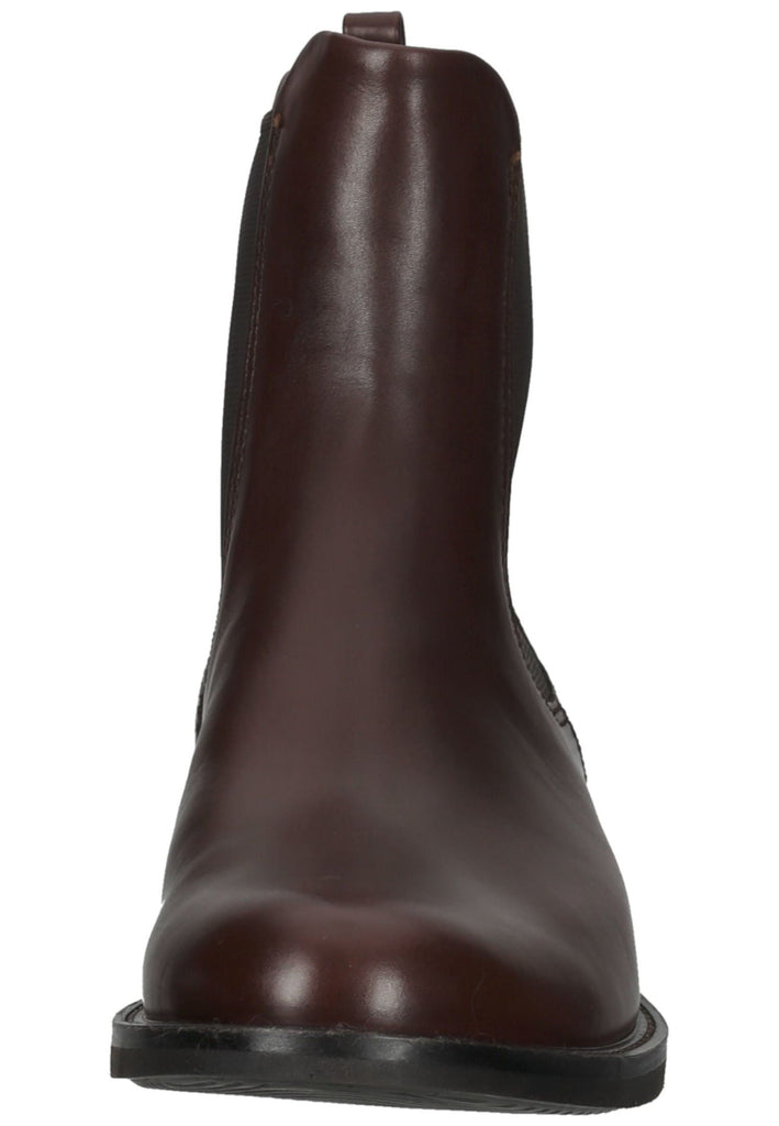 ecco Stiefelette Leder/Textil Braun