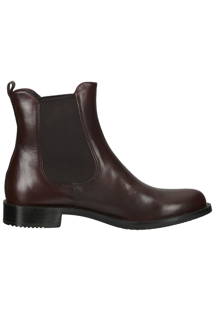 ecco Stiefelette Leder/Textil Braun