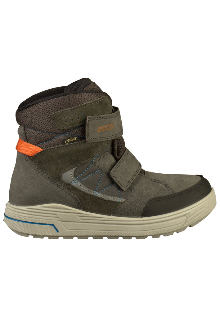 ecco Stiefelette Leder/Textil Grau