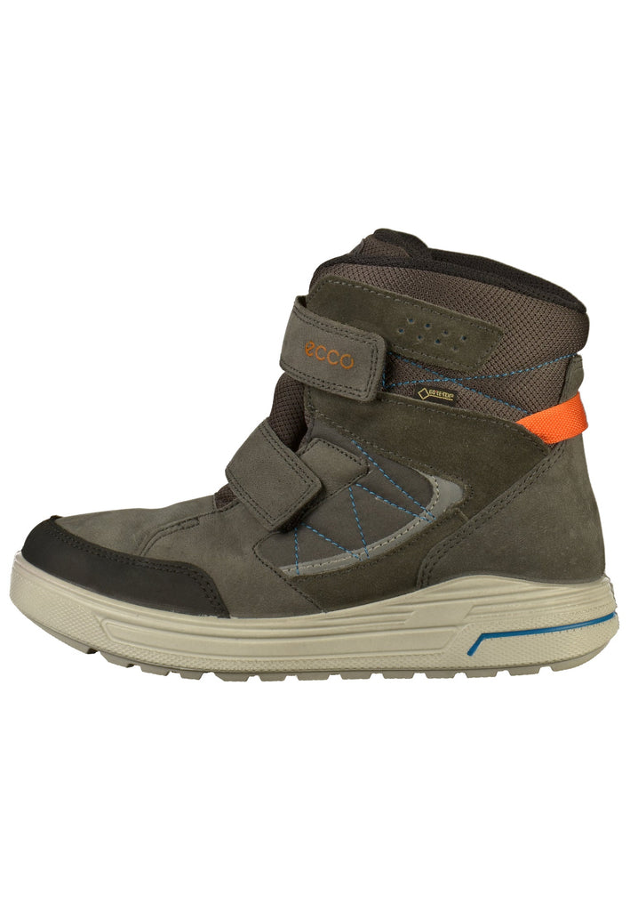 ecco Stiefelette Leder/Textil Grau