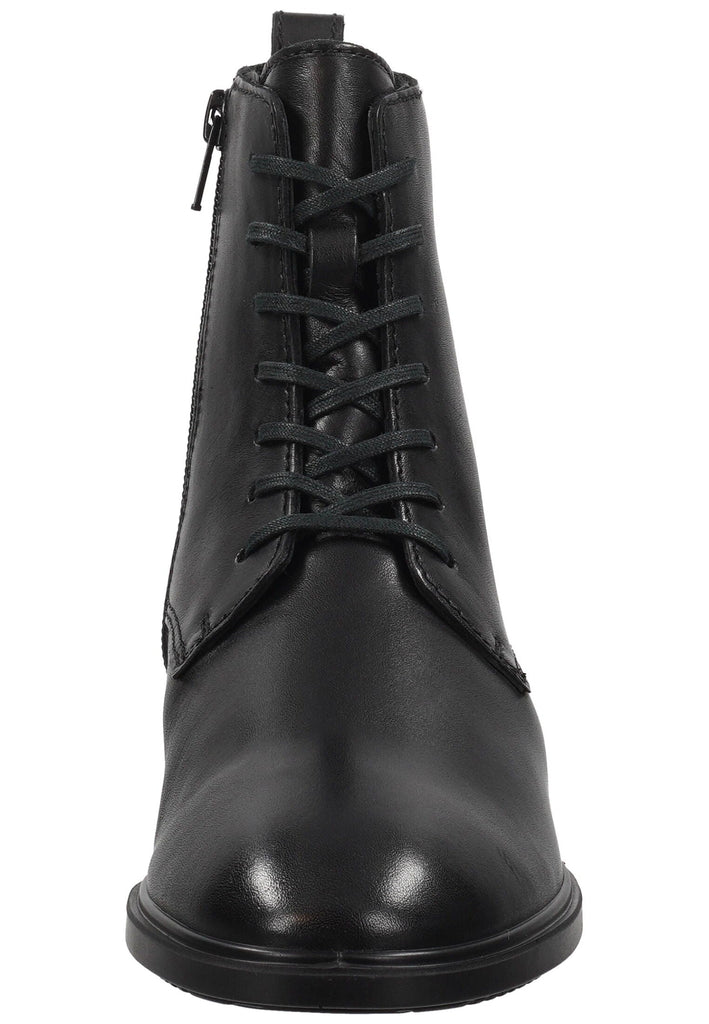 ecco Stiefelette Leder/Textil Schwarz