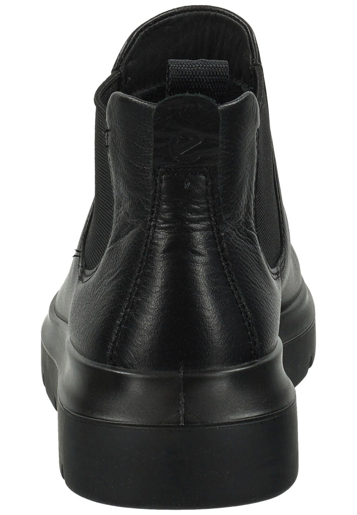 ecco Stiefelette Leder/Textil Schwarz