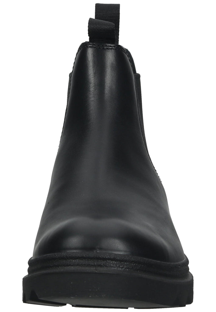 ecco Stiefelette Leder/Textil Schwarz