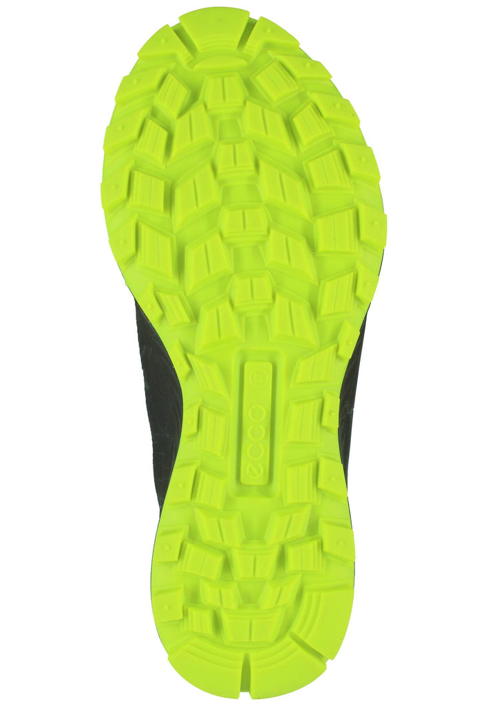 ecco Stiefelette Leder/Textil Schwarz/Grün