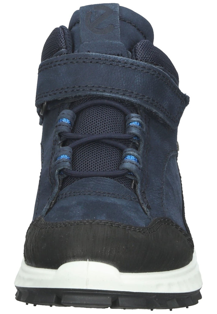 ecco Stiefelette Nubukleder Blau/Schwarz
